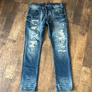 Men’s PRPS Denim Jeans Le Sabre Slim Tapered Fit Size 33 from Saks Fifth Ave